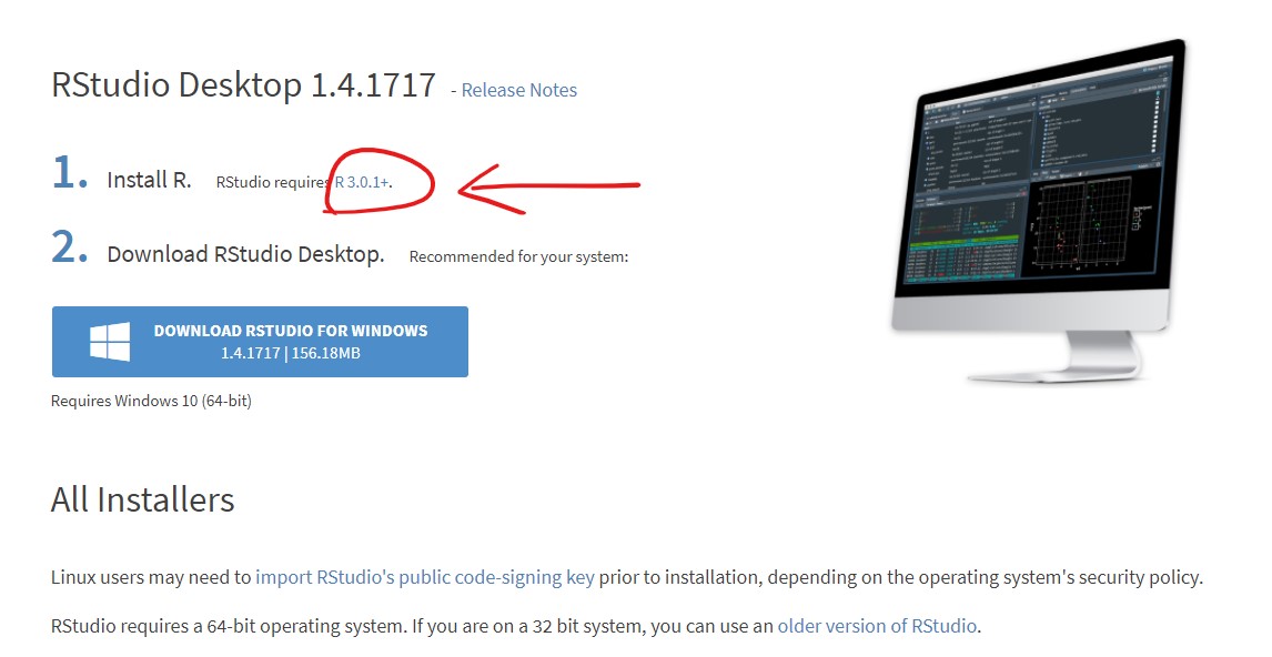 Install R: step 1.